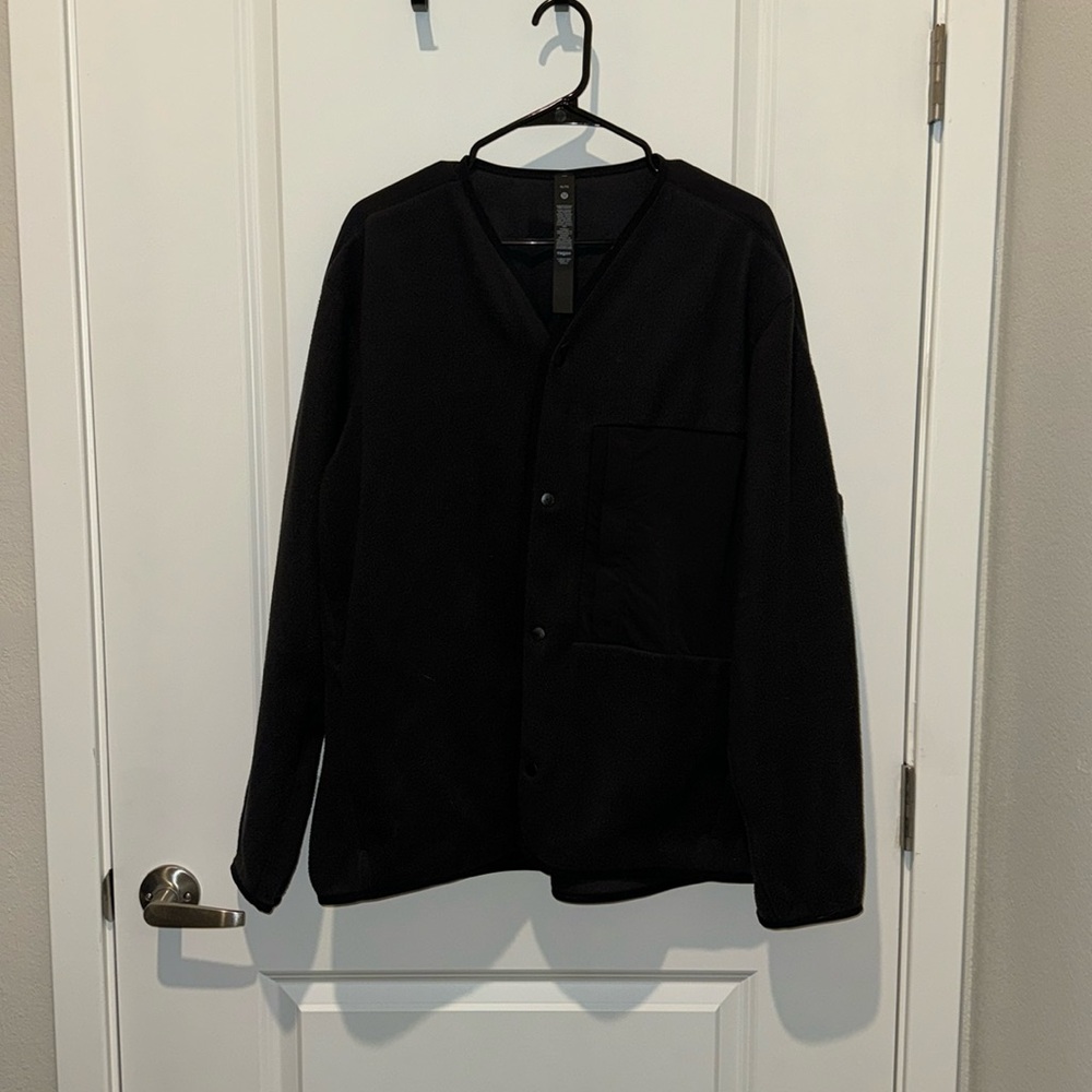 Lululemon Fleece Front Snap Cardigan